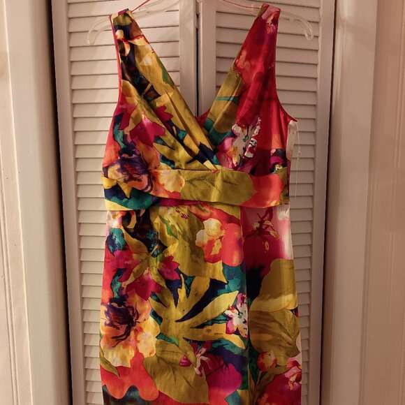 Ronni Nicole Floral Dress, Size 10, NWT - Picture 1 of 3